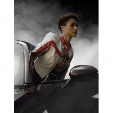Fast X Nathalie Emmanuel White Leather Jacket